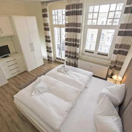 Appartement Haus Metropol - 7 Mit Balkon Und Meerblick Binz